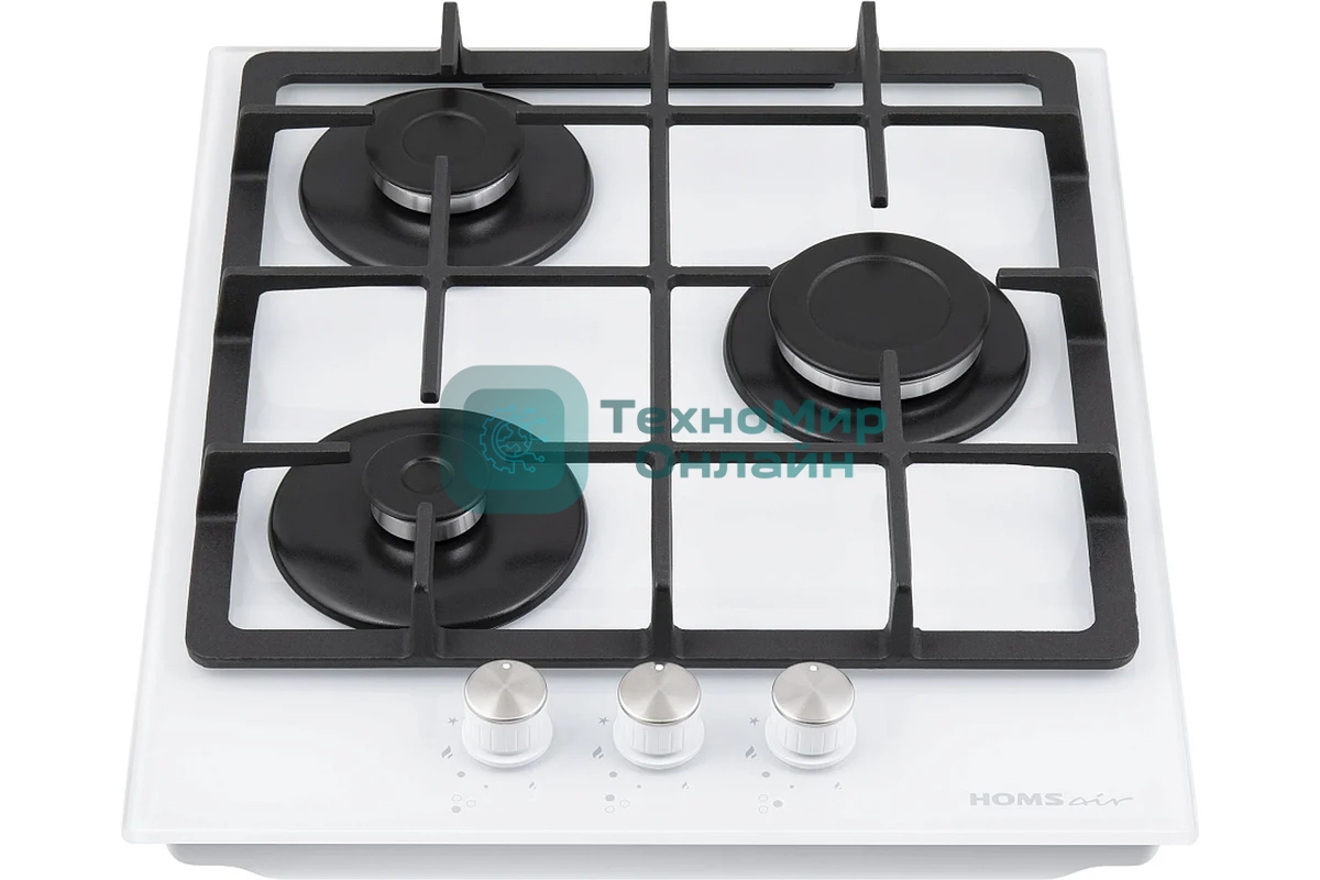 Газовая варочная панель HOMSair HGG433WH