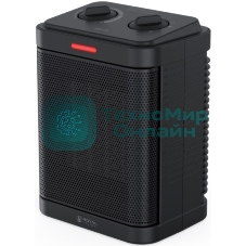 Тепловентилятор Royal Clima Notte RFH-N1500DC-BL черный, 1500 Вт, 20 м2, термостат