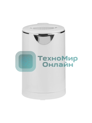 Чайник электрический Centek CT-0006 белый, 1100 Вт, 0.6 л