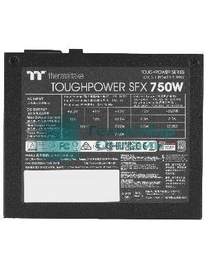 Блок питания Thermaltake SFX 750W Toughpower SFX750 Gen.5 80 PLUS platinum (20+4pin) APFC 90мм fan 8xSATA Cab Manag RTL
