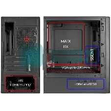 Компьютерный корпус Ginzzu CL402