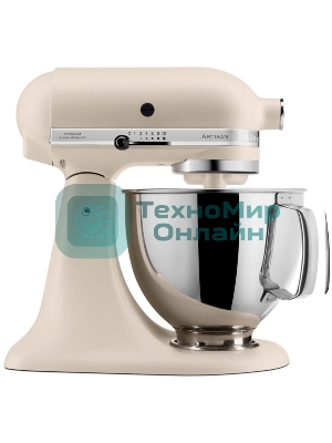 Настольный миксер с откидным блоком KitchenAid 5KSM125EMH Artisan 4.8 л, кремовый