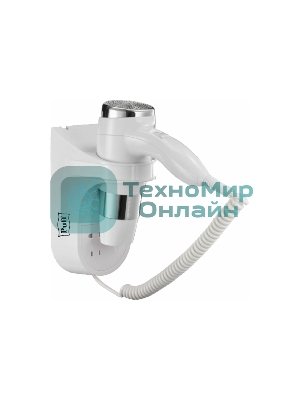 Фен Puff 1600B белый/хром, 1600 Вт