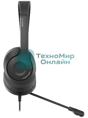 Гарнитура A4Tech Fstyler FH100 чёрный, проводная