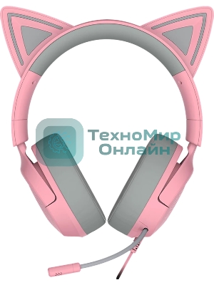 Гарнитура Razer Kraken Kitty V3 X розовый, проводная, 3.5 мм