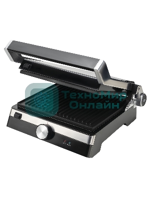 Гриль-пресс электрический Polaris PGP 1902 электрич., серебристый