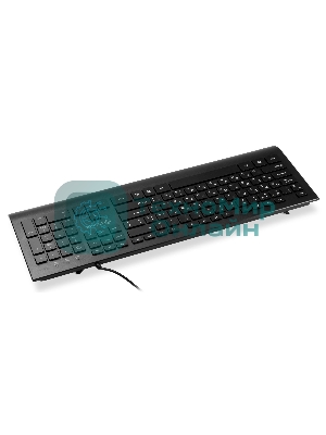 Клавиатура проводная Oklick 155M проводная, USB, черный