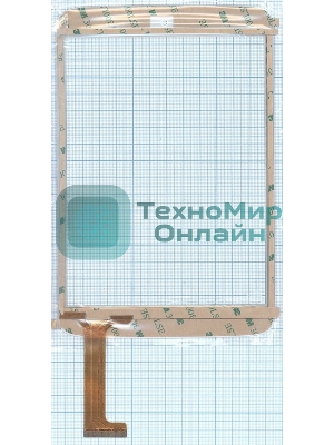 Сенсорное стекло (тачскрин) OLM-080A0241-PG. белое