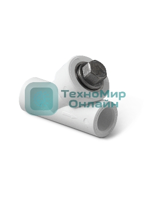 Фильтр вн. - вн. 25 полипропиленовый PPR белый PRO AQUA