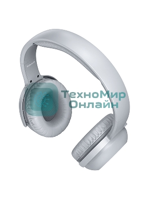 Беспроводные/проводные наушники Hoco W33 серый, полноразмерные, Bluetooth + проводной, складная конструкция, до 10 ч.