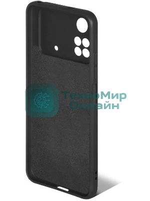 Чехол (клип-кейс) DF poOriginal-06 для Poco M4 Pro (4G) черный