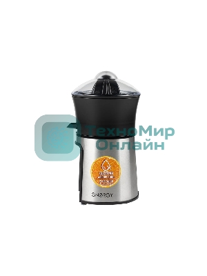 Соковыжималка ENERGY EN-227USB черный/серебристый, цитрусовая, 80 Вт, 300 мл, механическое