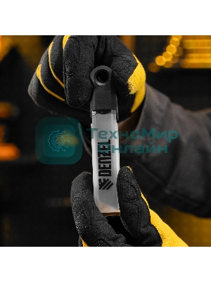 Лезвия Denzel 18 мм, сталь SK4 - 0,5 мм, супер острые, 5 шт.