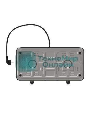 Плита настольная MAXVI HE211 черный