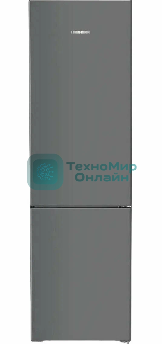 Холодильники Liebherr CBNdgc 5723-20 001 Plus темно-серый двухкамерный 255/94л морозилка снизу