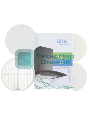 Вытяжка кухонная Oasis UP-50W белый