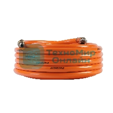 Шланг Patriot пневматический армированный RPH 10 (длина 10 м, диаметр 10х16, раб/макс давление 25/65 бар, мин/макс температура -35/70С, быстросъем рапид)