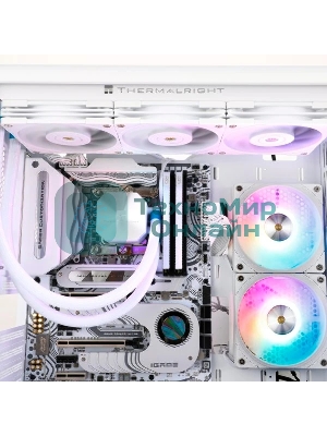 Система жидкостного охлаждения Thermalright Frozen Edge 360 Soc-AM5/AM4/1200/1700/1851 белый 4-pin 28.1dB Al Ret (F-EDGE-360-WH)