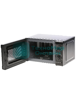 Микроволновая печь BBK 20MWS-709M/B черный, 20 л, 700 Вт, переключатели - поворотный механизм