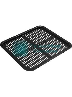 Аэрогриль Vitek VT-AF7001 черный, 2000 Вт, 16 л, сенсор, 9 программ