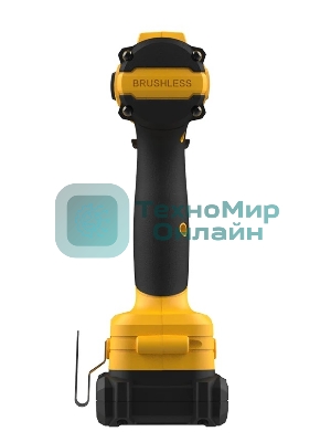 Дрель-шуруповерт Deli DC150, 20 В, 2 Ач, 50 Нм, бесщеточный, ударный