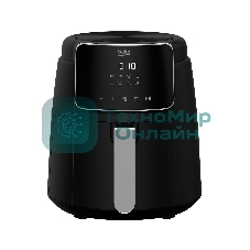 Аэрогриль Beko FRL 2244 B черный, 1500 Вт, 4.7 л, сенсор, 8 программ
