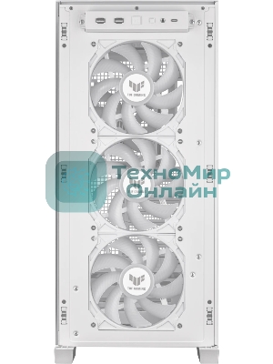 Компьютерный корпус ASUS TUF GAMING GT302 TG ARGb белый/GT302/ARGb FANS/WHT (90DC00I3-B19000)
