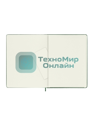 Блокнот MOLESKINE Classic, 192стр, в клеточку, твердая обложка, зеленый qp091k15
