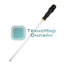 Крестовая отвертка со сквозным хвостовиком (ударная) Deli DL627012 PH4x300