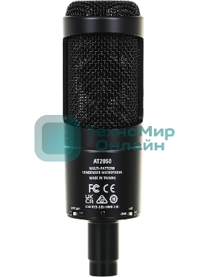 Микрофон проводной Audio-Technica AT2050 черный