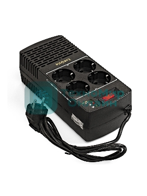 Стабилизатор ExeGate Power AD5000-1200 (1200VA/600W, диапазон 150...280В, 4 евророзетки)