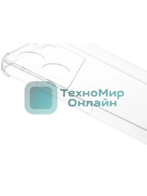 Чехол (клип-кейс) BoraSCO для Tecno Pova 5 Bumper Case прозрачный (72321)
