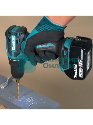 Дрель-шуруповерт Makita DDF490Z, 18 В, 0 Ач, 50 Нм, бесщеточный