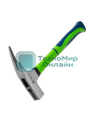 Молоток кровельщика Сибртех 600 г, фибергласовая обрезиненная рукоятка