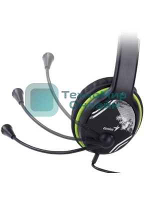 Гарнитура Genius HS-400A черный, проводная