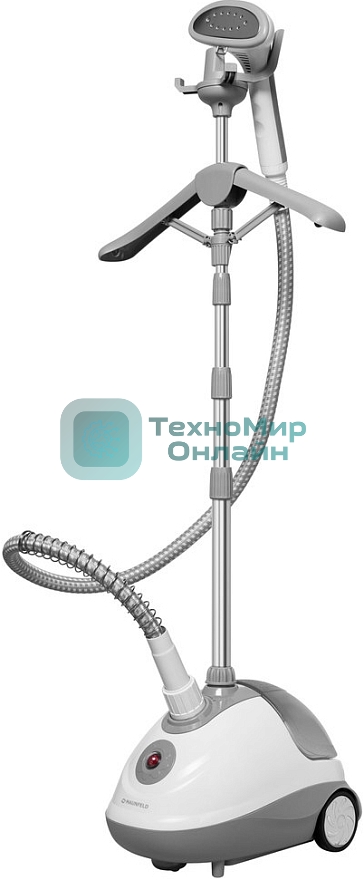 Отпариватель Maunfeld MF-1138GR PRO серый, 1580 Вт, 38 г/мин, 1500 мл