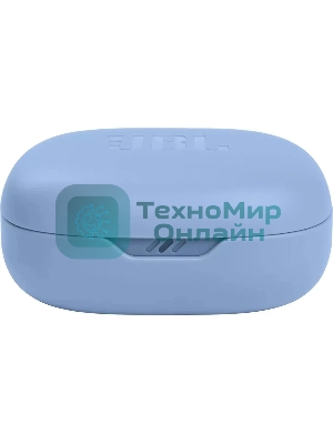 Наушники TWS JBL Wave Flex синий, вкладыши, Bluetooth, быстрая зарядка, до 8 ч