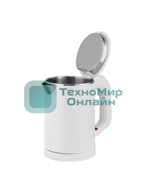 Чайник электрический Centek CT-0006 белый, 1100 Вт, 0.6 л