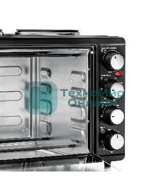Мини-печь BBK OE3071M-2P черный