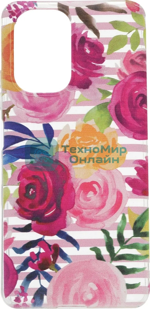 Чехол (клип-кейс) Gresso Air, для Xiaomi Poco F3, прозрачный/рисунок gr17aaae9710