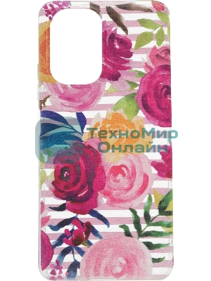 Чехол (клип-кейс) Gresso Air, для Xiaomi Poco F3, прозрачный/рисунок gr17aaae9710