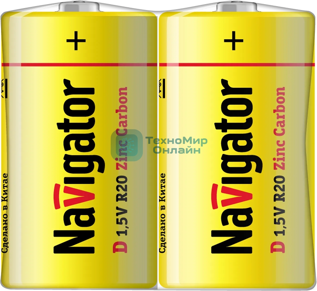 Элемент питания Navigator NBT-NS-R20-SH2, 1.5 В