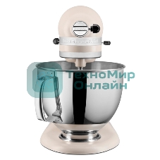 Настольный миксер с откидным блоком KitchenAid 5KSM125EMH Artisan 4.8 л, кремовый