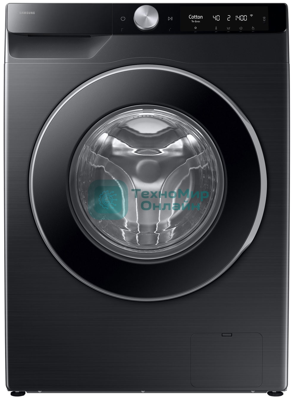 Стиральная машина Samsung WW90DG6U34LBLP загр.фронтальная макс.:9кг черный