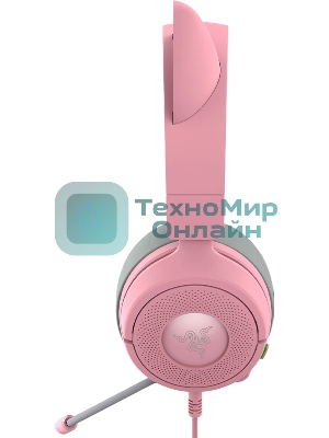 Гарнитура Razer Kraken Kitty V3 X розовый, проводная, 3.5 мм