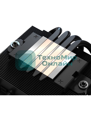 Кулер для процессора ID-COOLING IS-40-XT черный 92мм алюминий/медь 2800rpm 35.2db 4-pin 95W 47мм