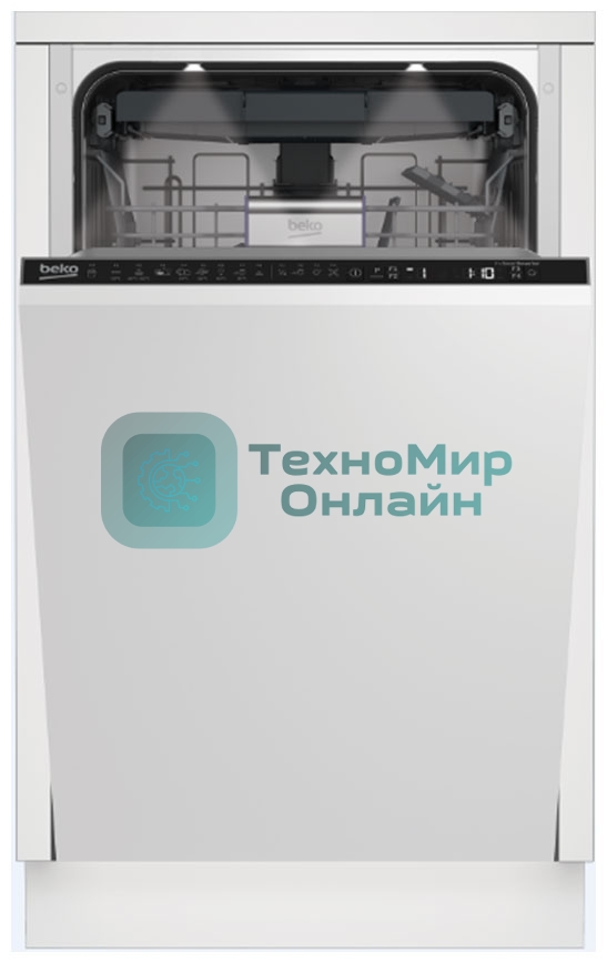 Встраиваемая посудомоечная машина Beko BDIS38121Q, белый, 44.8 см, 11 компл., 46 дБ, класс A