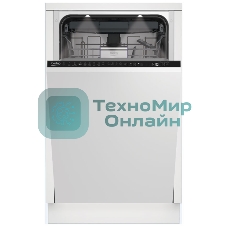 Встраиваемая посудомоечная машина Beko BDIS38121Q, белый, 44.8 см, 11 компл., 46 дБ, класс A