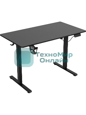 Стол игровой Defender Pulse черн, 110x60, высота 70-115 см 1