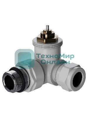 Набор термостатический трехосевой Royal Thermo Design Pro 15мм М30х1,5 (белый)